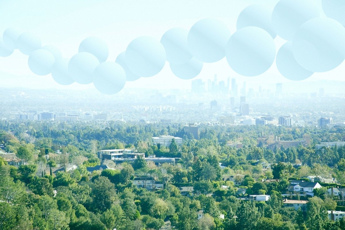 Impressionistic Landscape Photograph By Journey Gong, 25 X 17", La La Land, Original Artwork