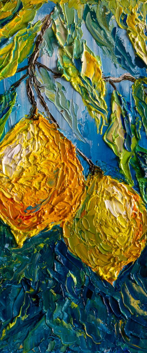 Golden Lemons by Vladyslav Durniev