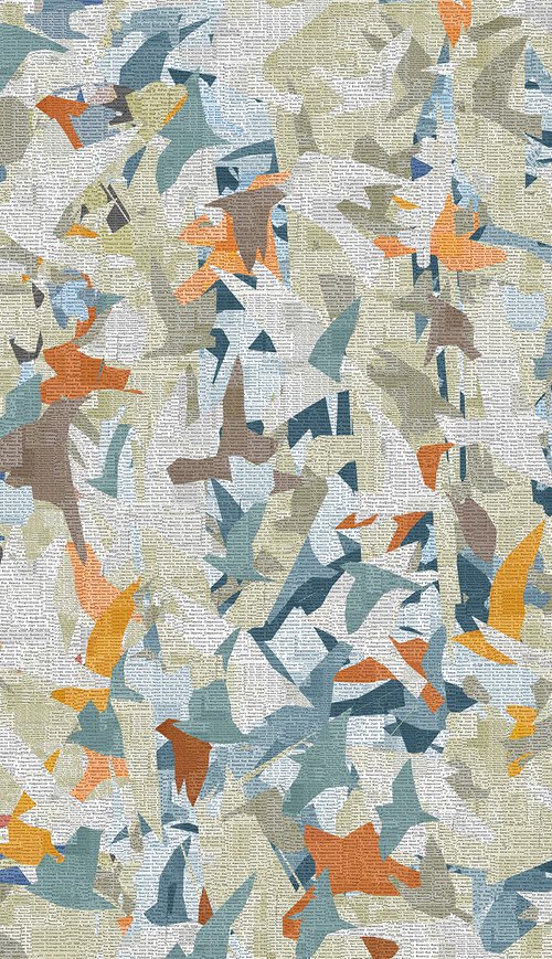 Flying High 152 x 101cm Acrylic Paint on Canvas by George Hall