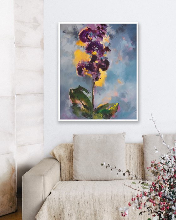 Orchids Oil Painting