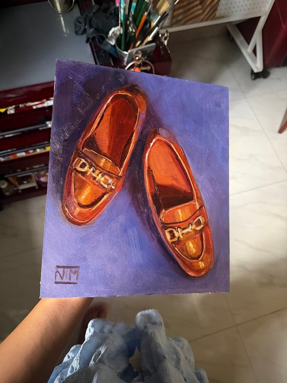 Artist's Brown Loafers