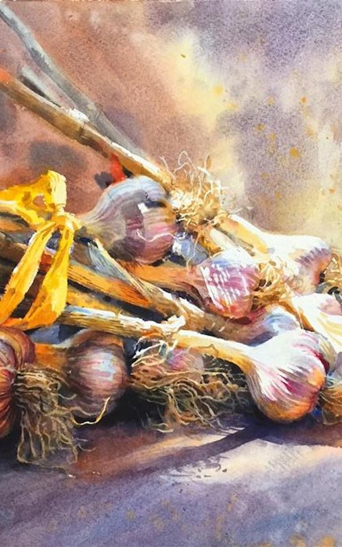 Garlic by Samira Yanushkova