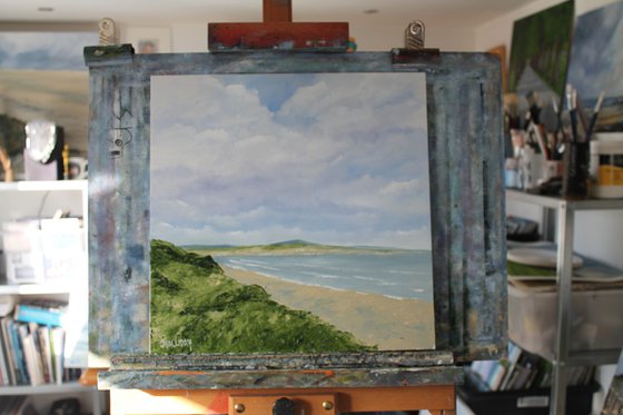 Dundrum from the dunes