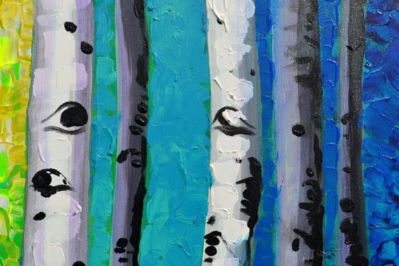 Birch Tree Forest
