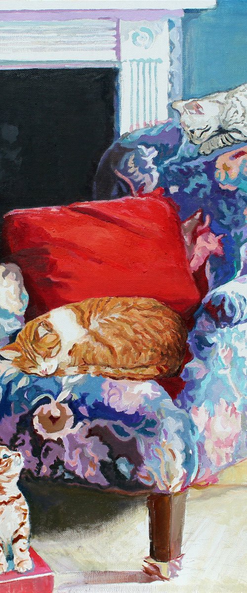 Kitty in the middle by Timothy Adam Matthews