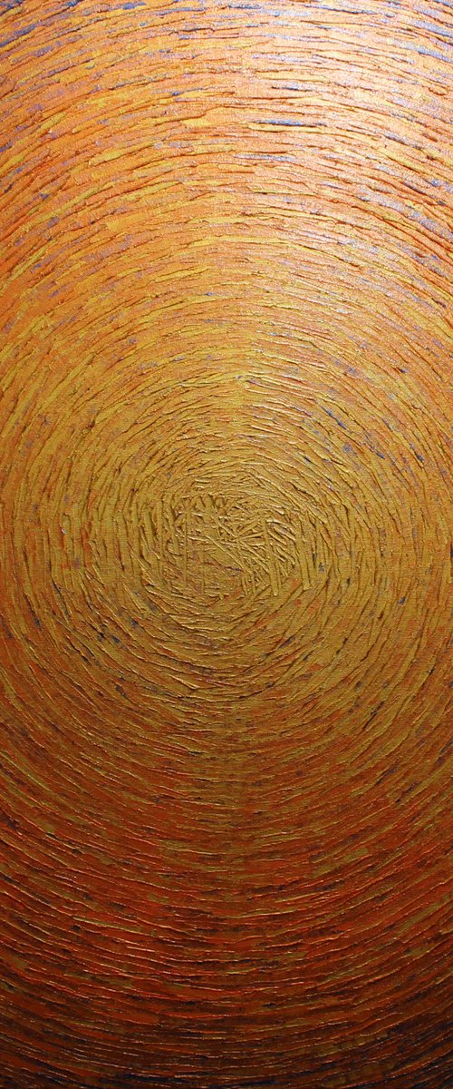 Vast gold orange shine by Jonathan Pradillon