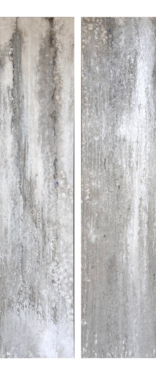 Diptych L´Averse by Kseniia Turik