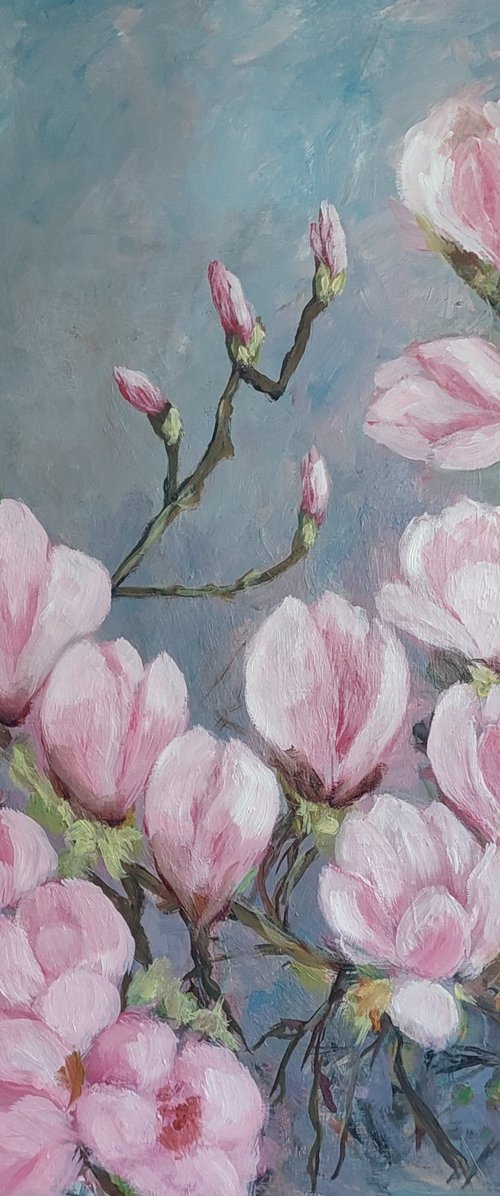 Magnolia in spring by Els Driesen