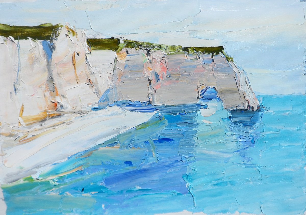  Etretat by Yehor Dulin