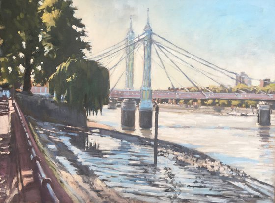 Last day of summer, Albert Bridge