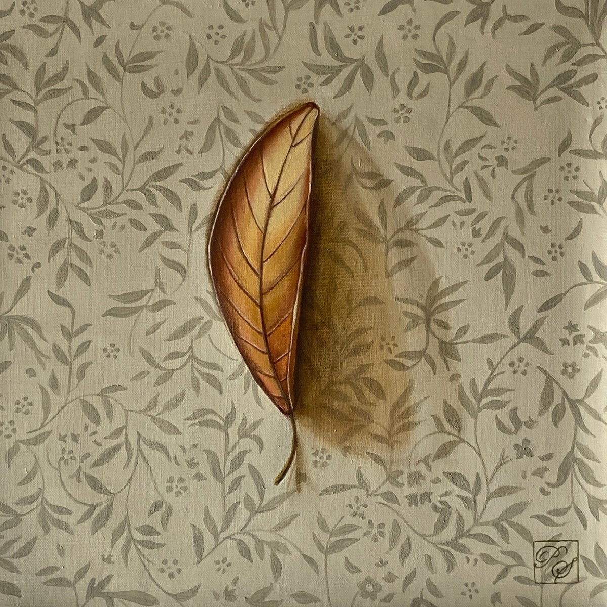 Golden leaf by Priyanka Singh