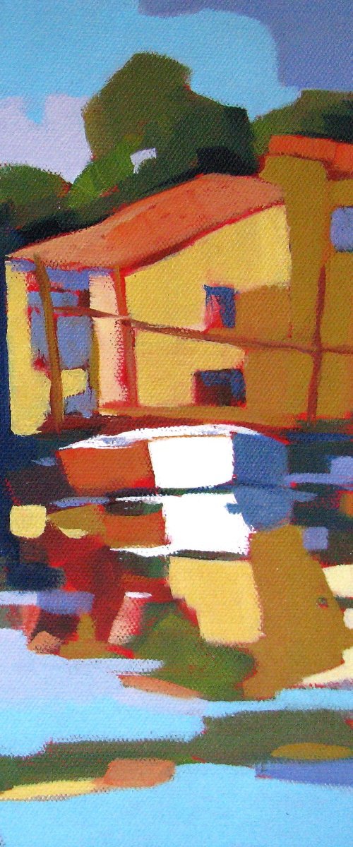 Riverside houses by Jean-Noël Le Junter