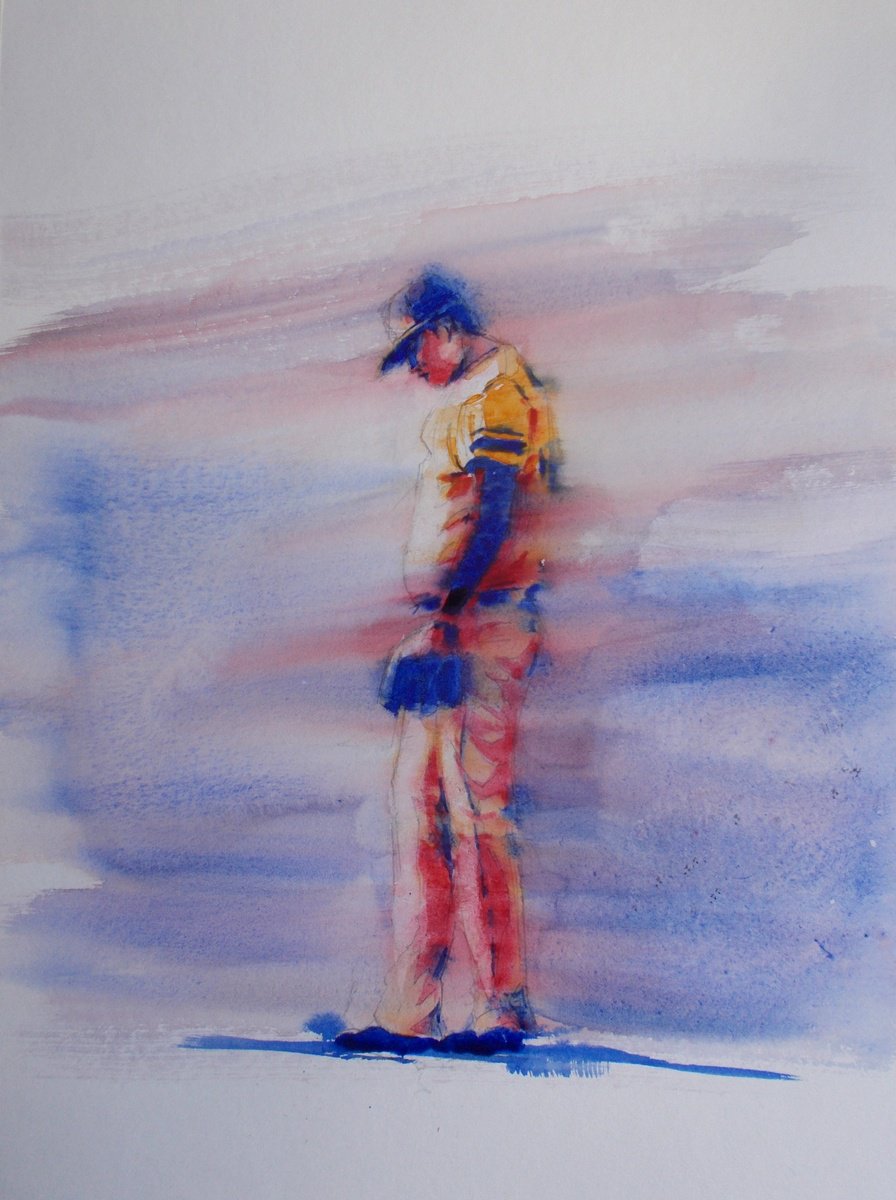 baseball player 20 by Giorgio Gosti