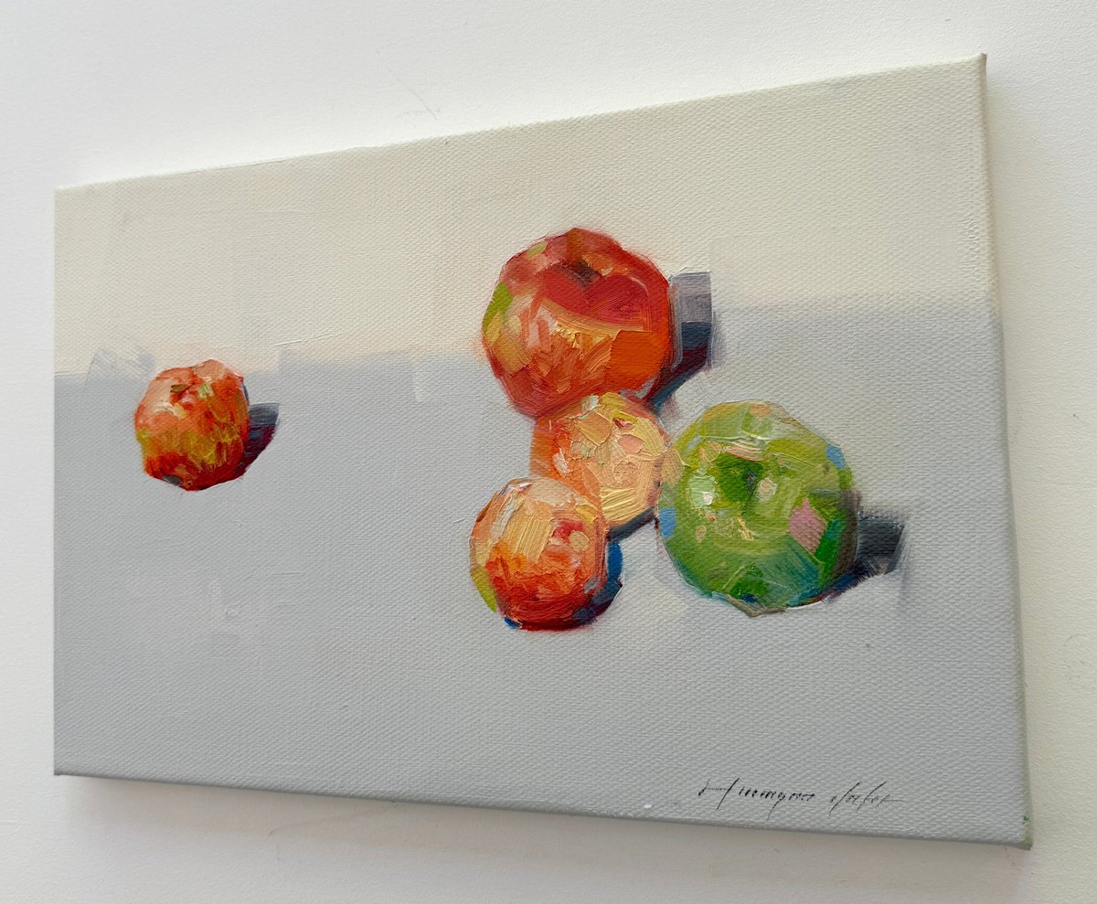 Apples By Vahe Yeremyan, 14 X 10, Artwork For Sale On Artfinder