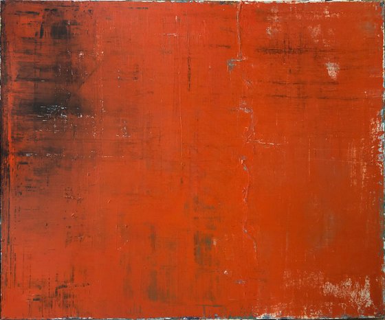 The Old Red Wall (XL 60x48in)