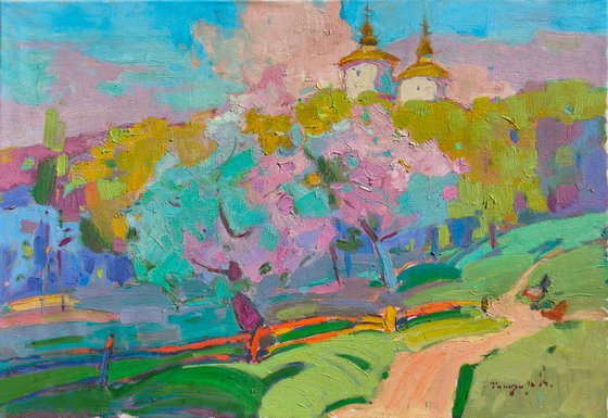Church in Spring