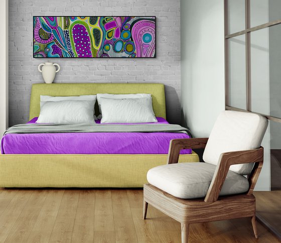 Geometric abstraction #17