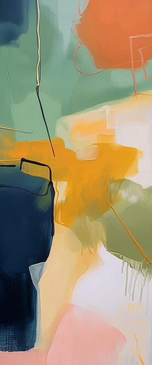 Sage green melody #4 by V+V Kniazievi