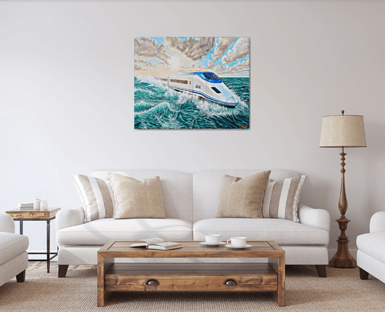 Tren AVE Transindico Sanghai  - La Azohia