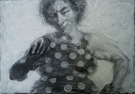 6 PAINTINGS - FLAMENCO DANCER