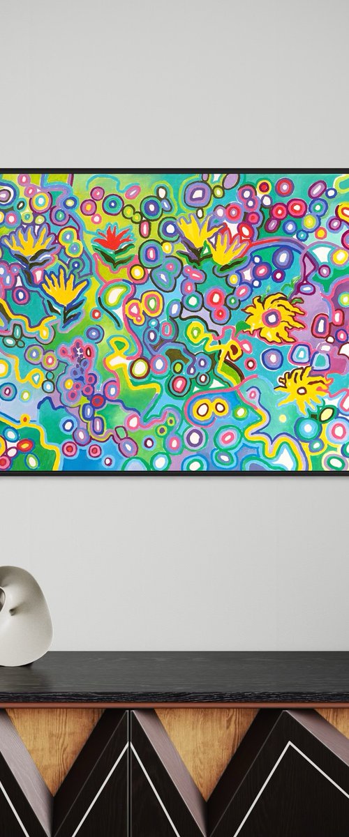 Summer mosaic by Volodymyr Smoliak