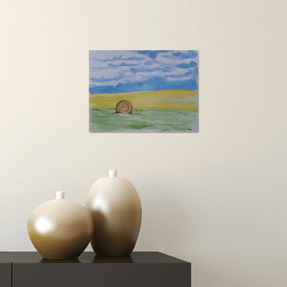 "Canola in Bloom" - Landscape - Fields - Great Plains