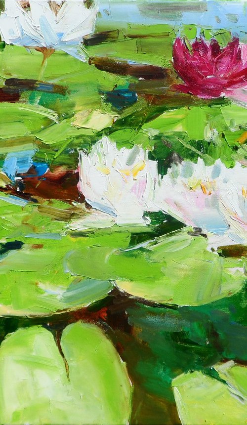 "Water Lilies " by Yehor Dulin
