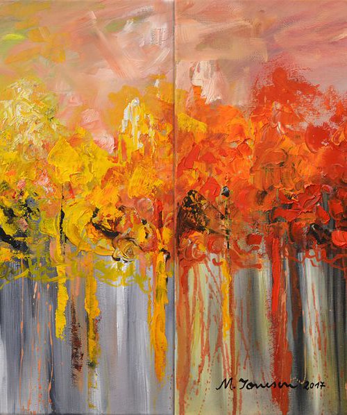 "Orange Rustle" by Mihaela Ionescu
