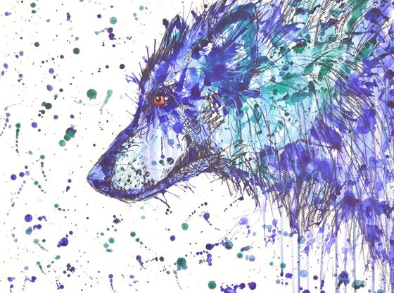 "Blue wolf"