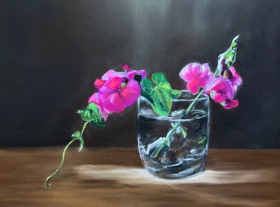 Sweet Pea Still Life