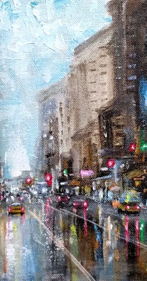 New York city in rain10 by Vishalandra Dakur