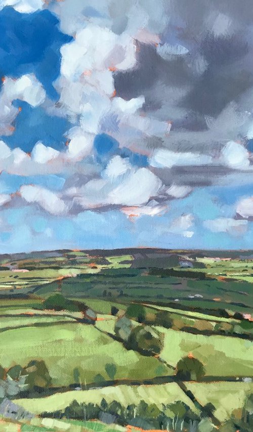 View From Glastonbury Tor by Emma Dashwood