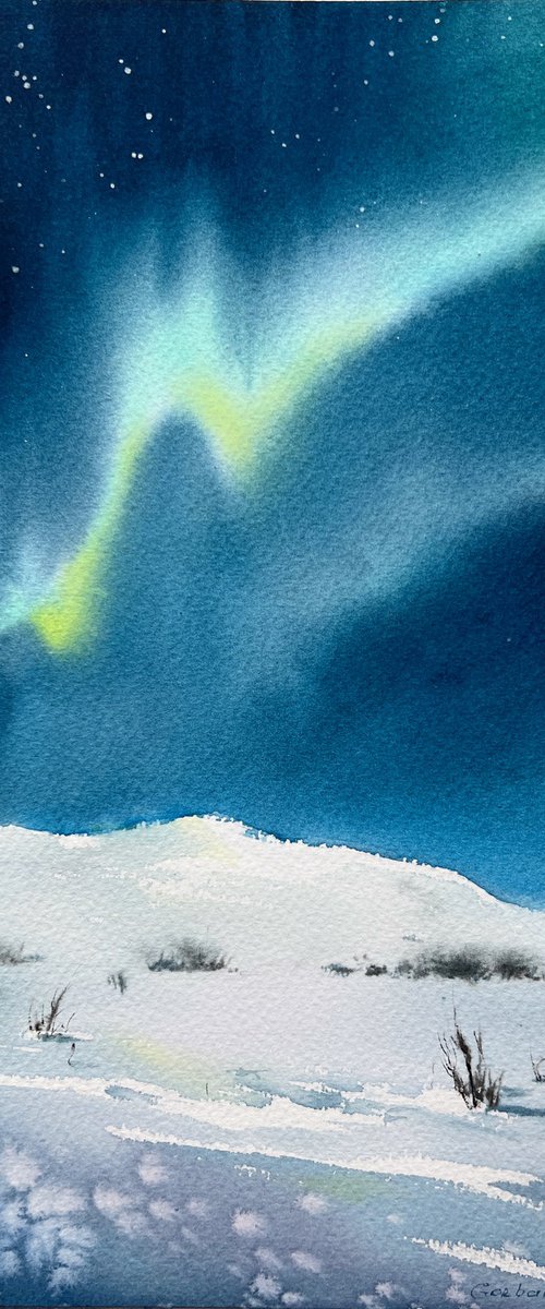Northern lights #42 by Eugenia Gorbacheva