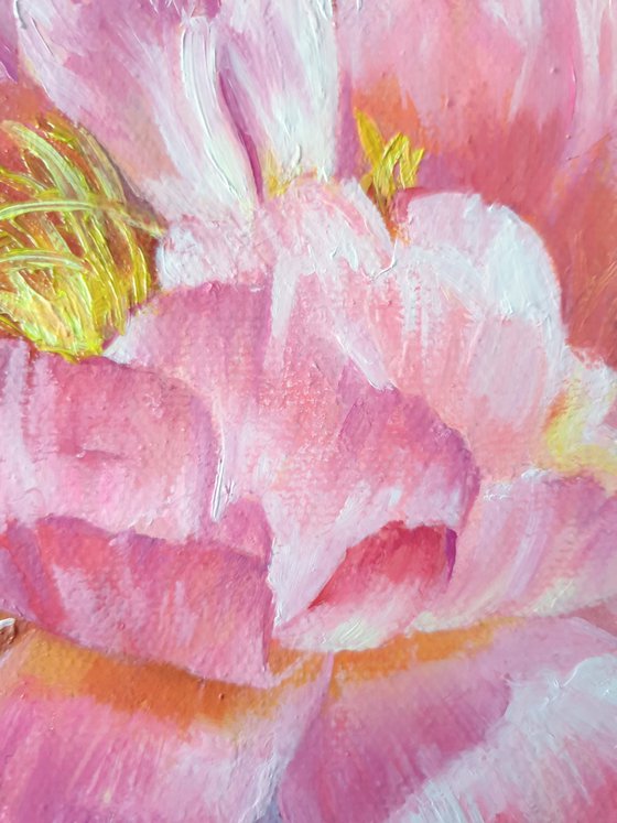 "Trio. "   peonies flower 2021