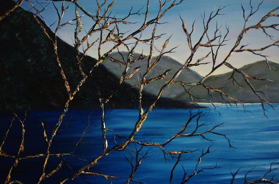 Morning Glory on the Lakes  71cm x 92cm