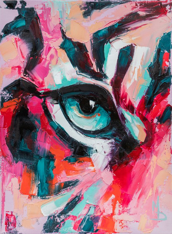 tiger eye pink