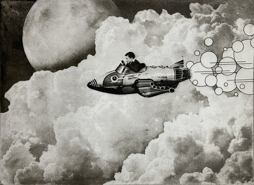 Exterior No.14: The Boy in The Rocket by Jaco Putker