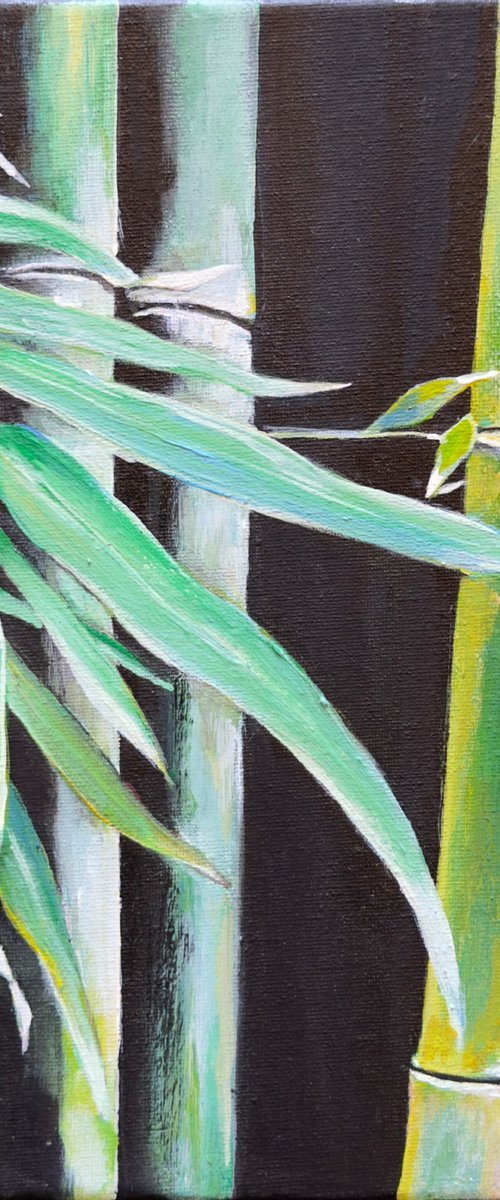 Emerald Silence Bamboo by Elena Bogatova