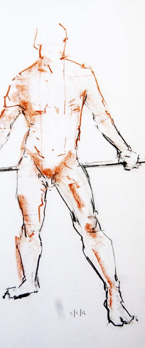 Life Drawing No 20 by Ian McKay