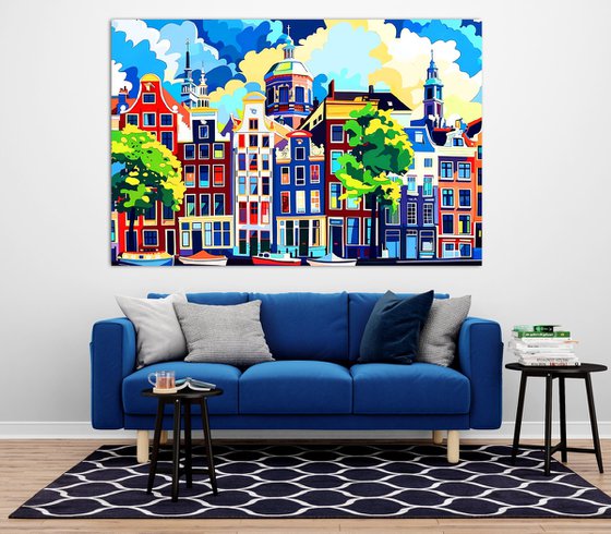 Colorful Amsterdam