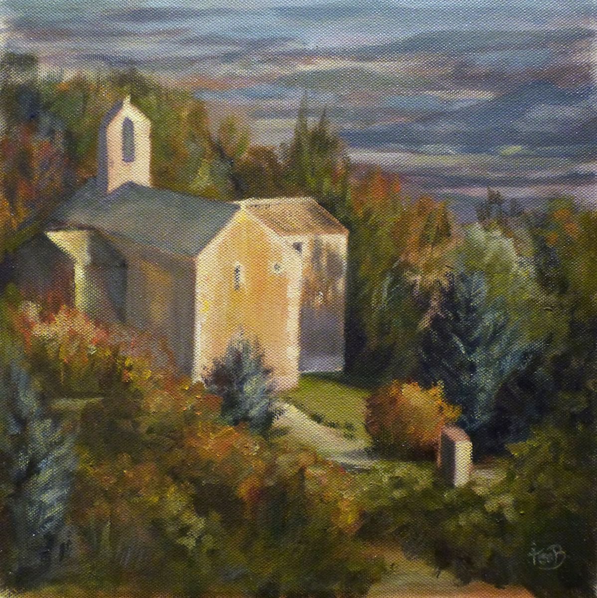 Small chapel in Provence by Isabelle Boulanger