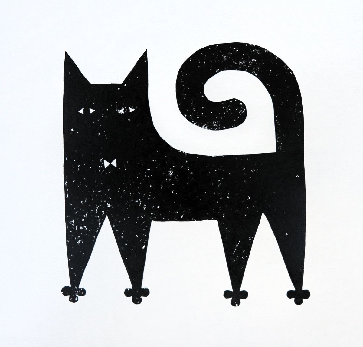 Black Cat by Anna Grincuka