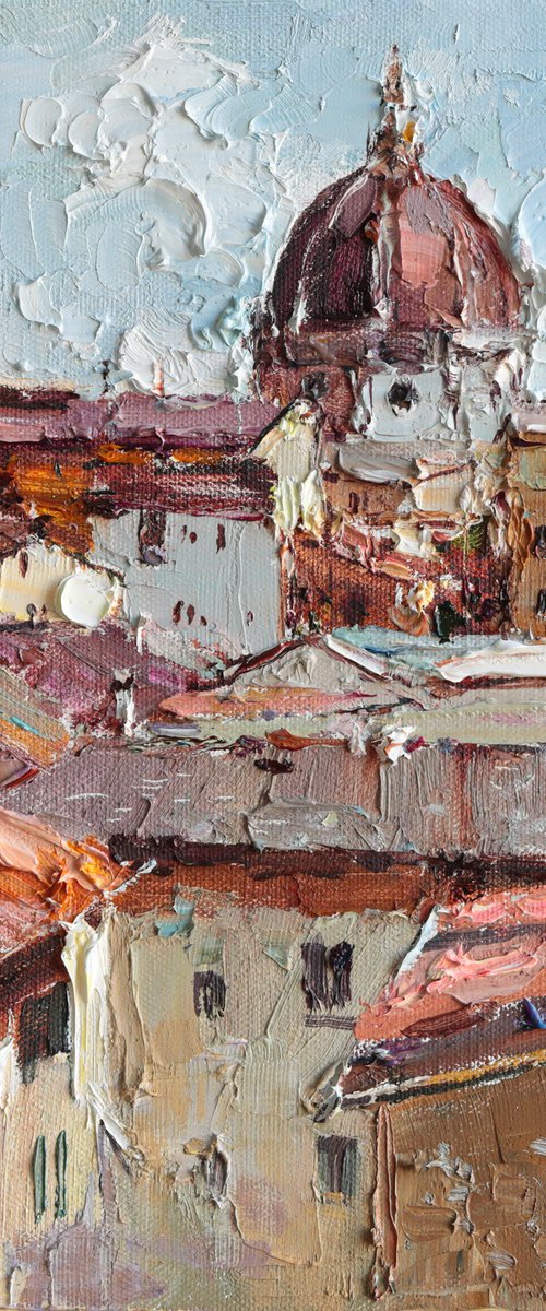 Rooftops of Florence, Italy by Anastasiia Valiulina