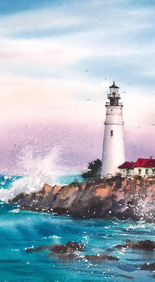 Lighthouse #2 by Eugenia Gorbacheva