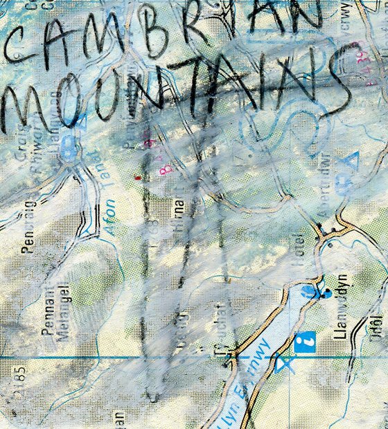 Roadless Map, Cambrian Mountains