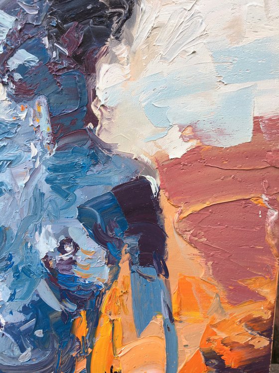 Female Nude Oil Painting on Canvas