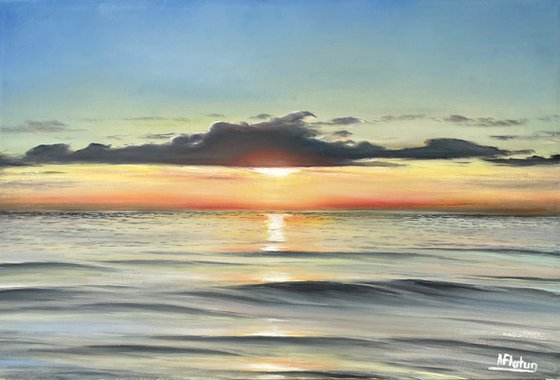 CONNECTION - SUNSET SEASCAPE 2022