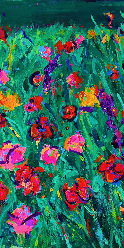 Flower Field by Dawn Underwood