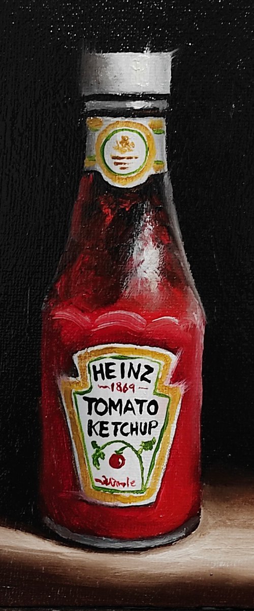 Ketchup still life by Jane Palmer Art