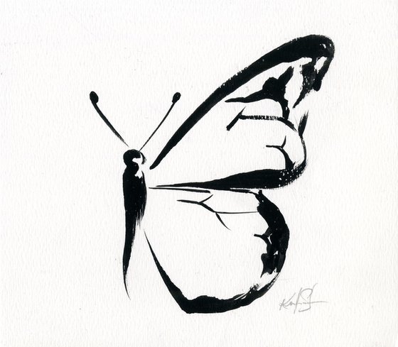 Brushstroke Butterfly 2019-6